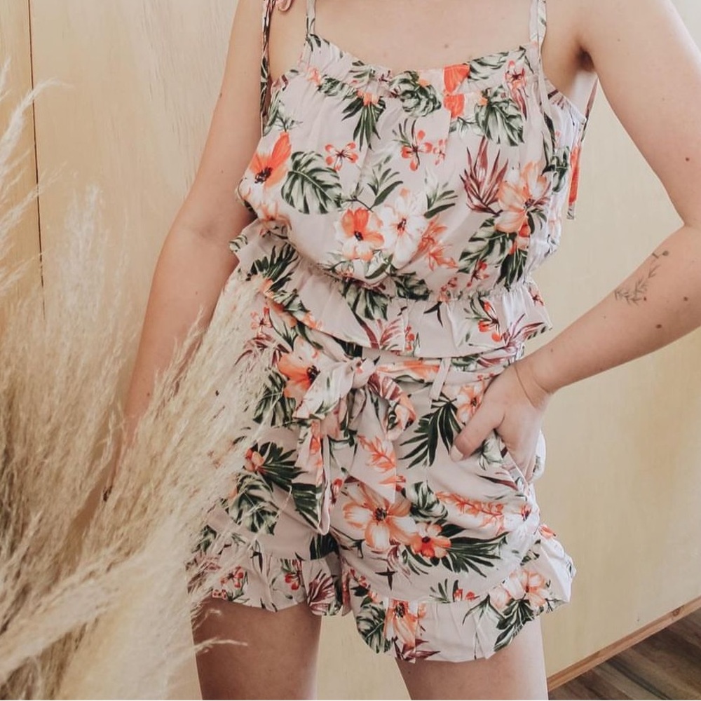 Hawaiian style soft shorts